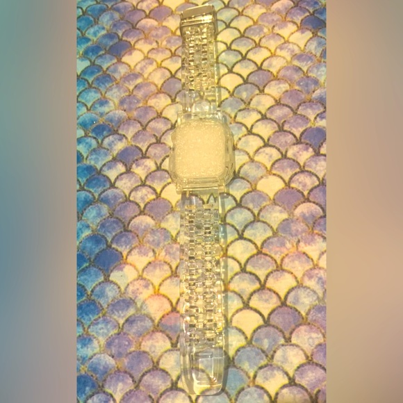 Clear Transparent Smartwatch Case with band - Picture 3 of 3